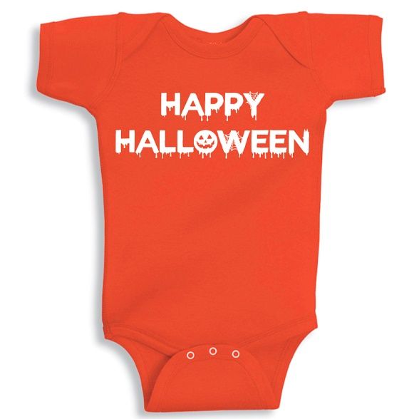 Twinkle Hands - Baby Onesie - Orange