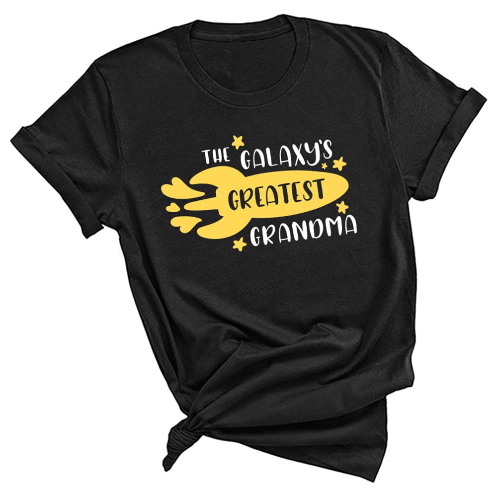 Twinkle Hands - Greatest Grandma T-shirt - Black