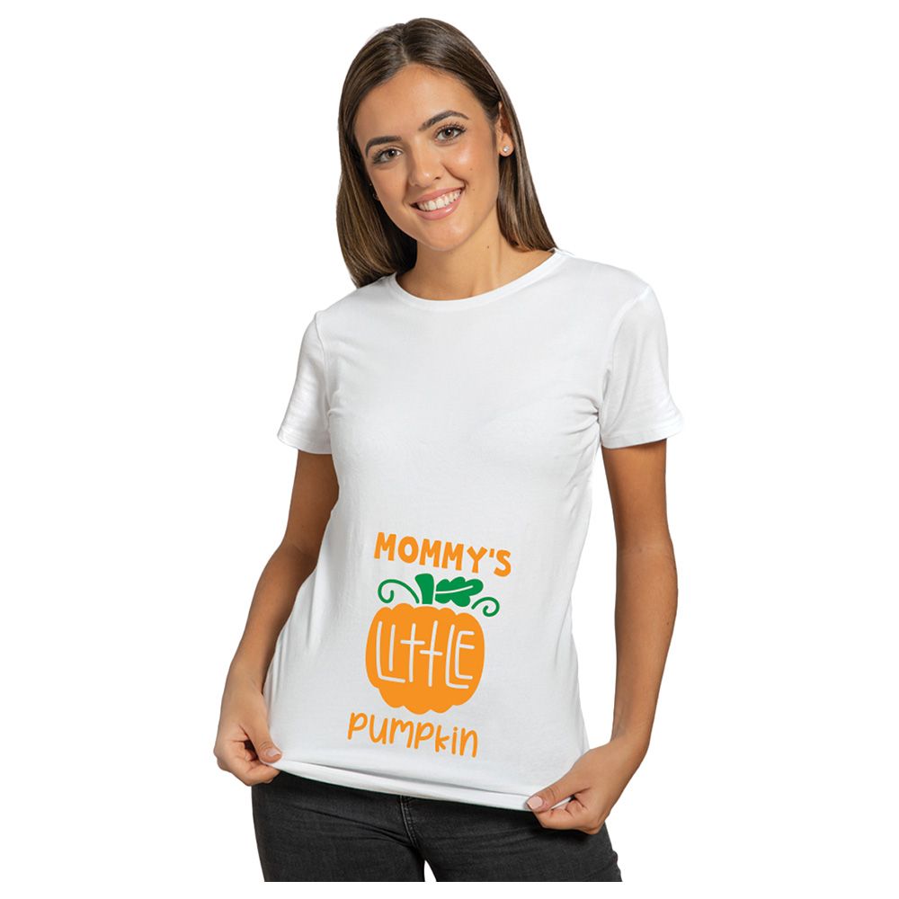 Twinkle Hands - T-Shirt - Mommy Little Pumpkin - White