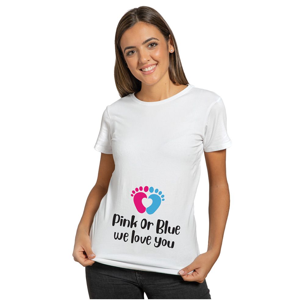 Twinkle Hands - T-Shirt - Pink Or Blue We Love You White