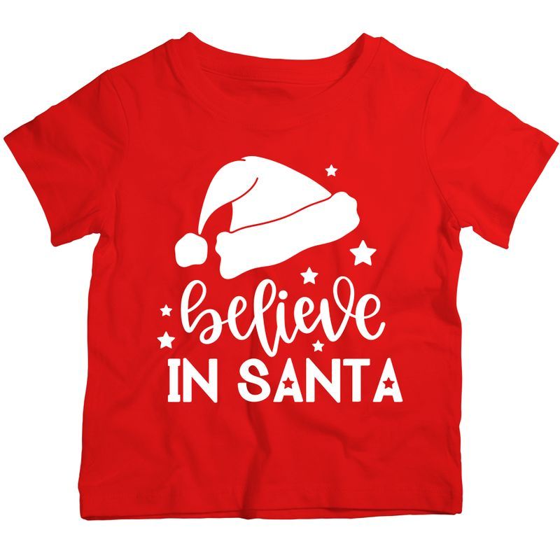 Twinkle Hands - Believe In Santa - Red