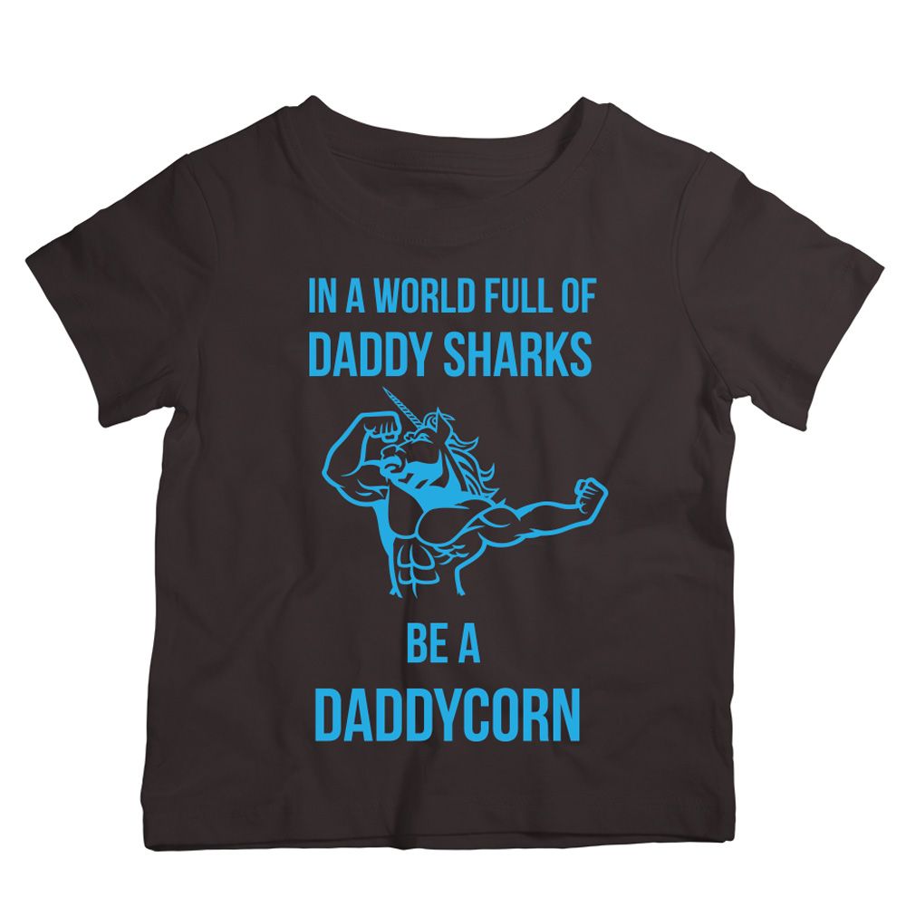 Twinkle Hands - Be A Daddy Corn T-Shirt - Black