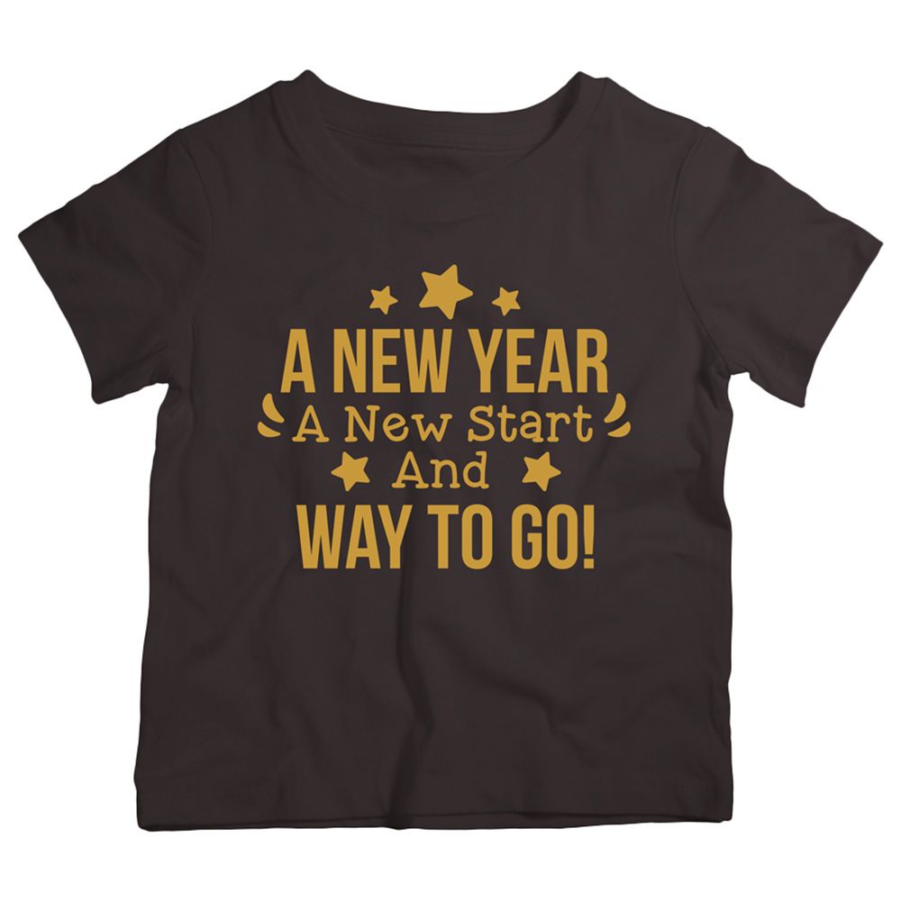 Twinkle Hands - A New Year A New Start T-Shirt - Black