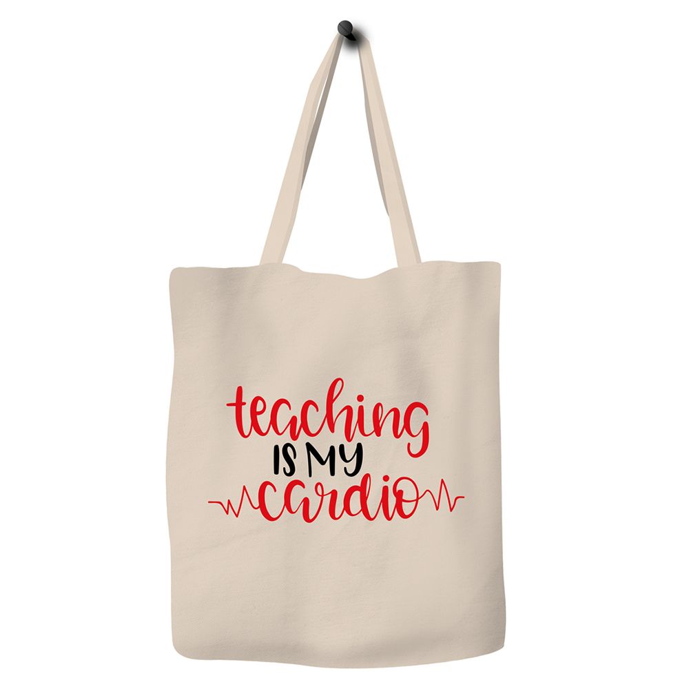 Save The Ocean - Eco Tote Bag - Teaching Is My Cardio