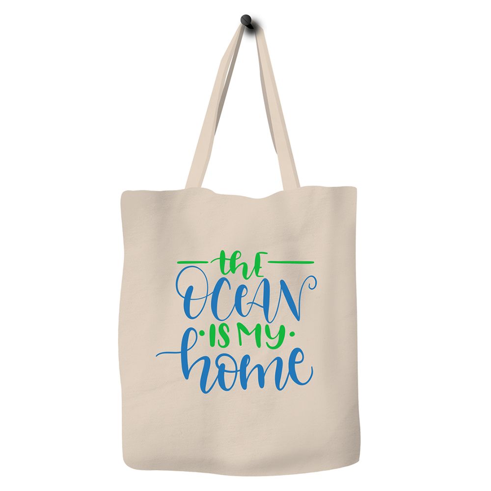 Save The Ocean - Eco Tote Bag - The Ocean Is My Home