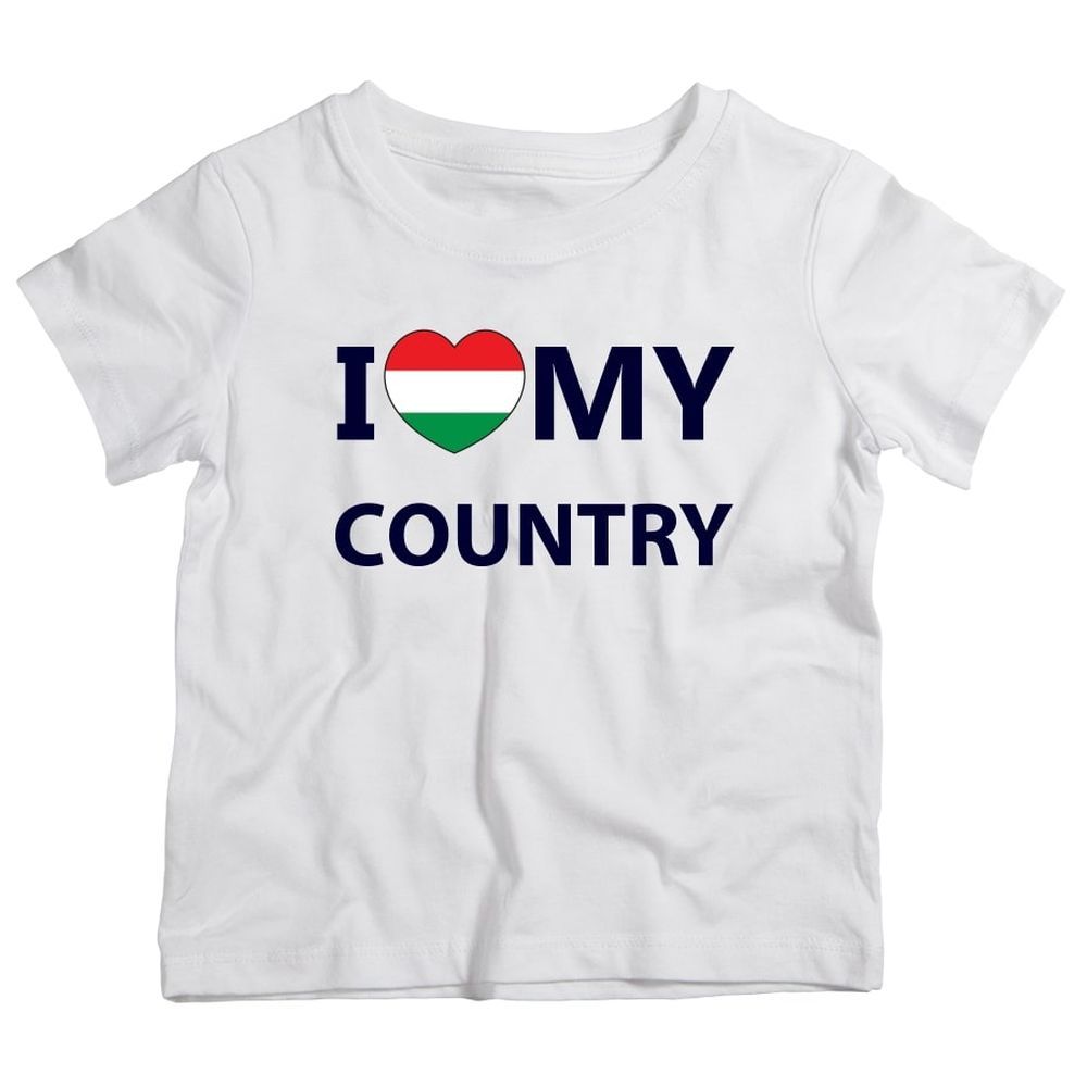 Twinkle Hands - I Love My Country Hungary T-Shirt