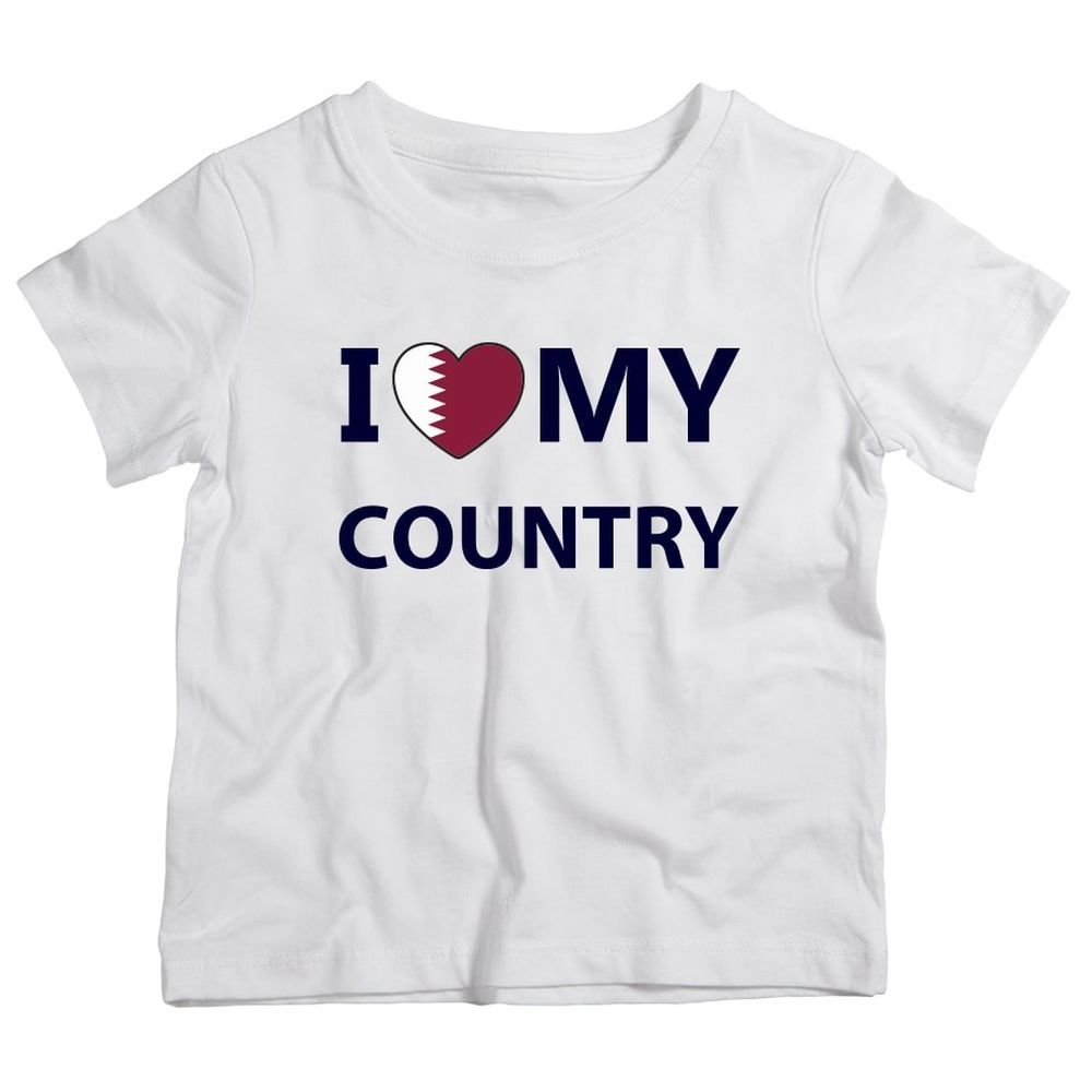 Twinkle Hands - I Love My Country Qatar T-Shirt