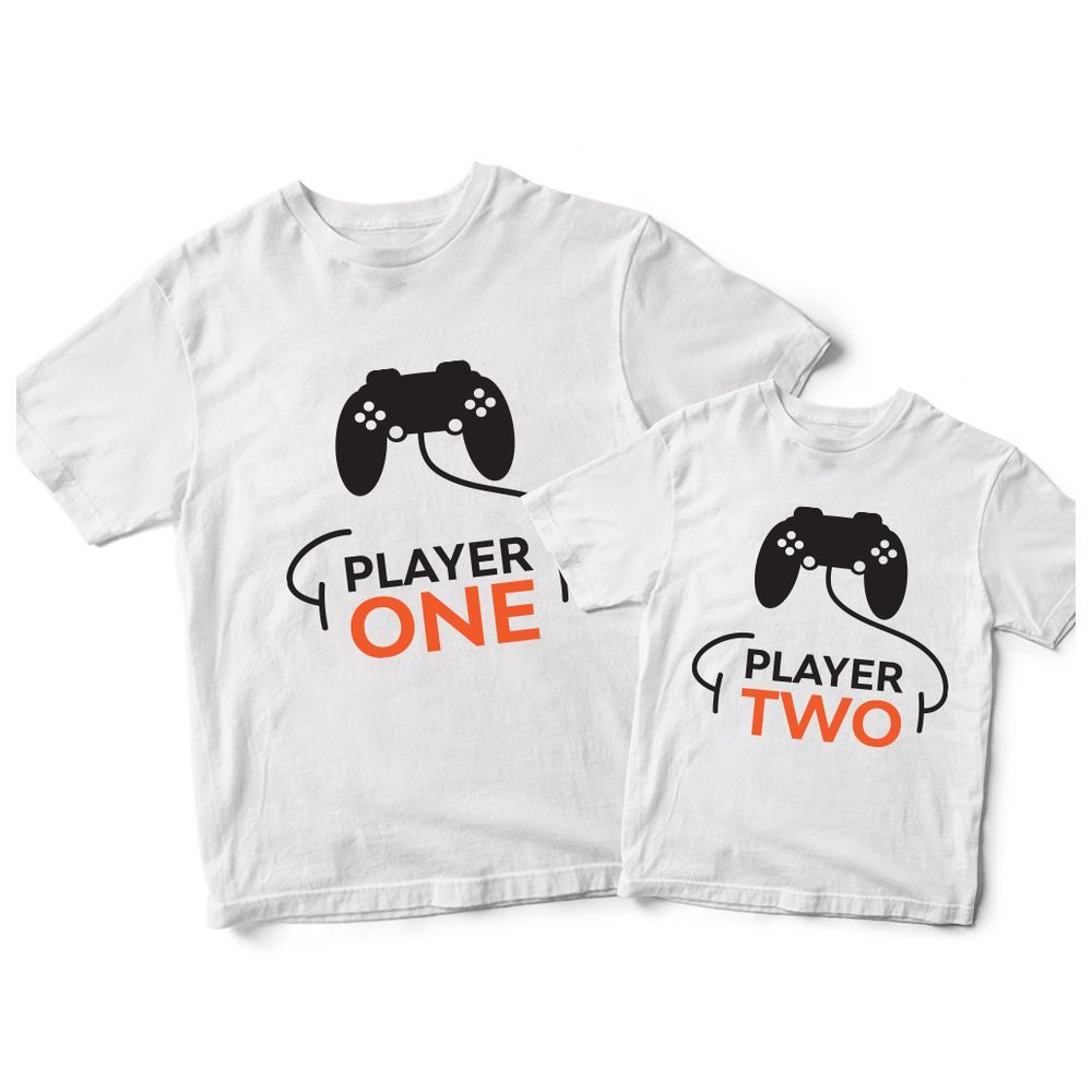 Twinkle Hands - Sibling Shirt Player 2 T-Shirt White