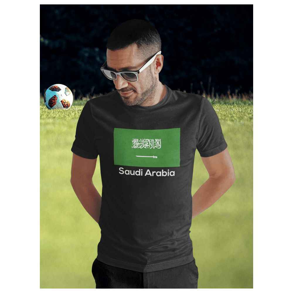 Twinkle Hands - Saudi-Arabia World Cup Adult T-Shirt - Black