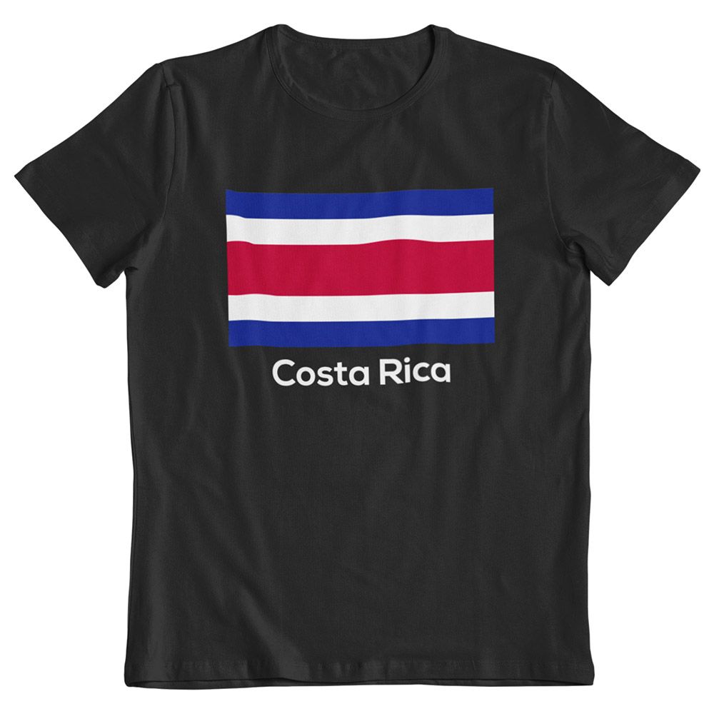 Twinkle Hands - Kids Costa-Rica World Cup T-Shirt - Black