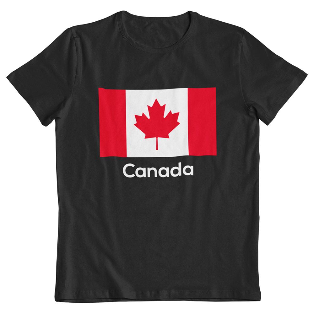 Twinkle Hands - Kids Canada World Cup T-Shirt - Black