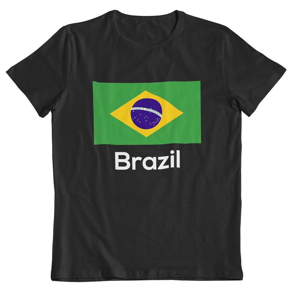 Twinkle Hands - Brazil World Cup Adult T-Shirt - Black