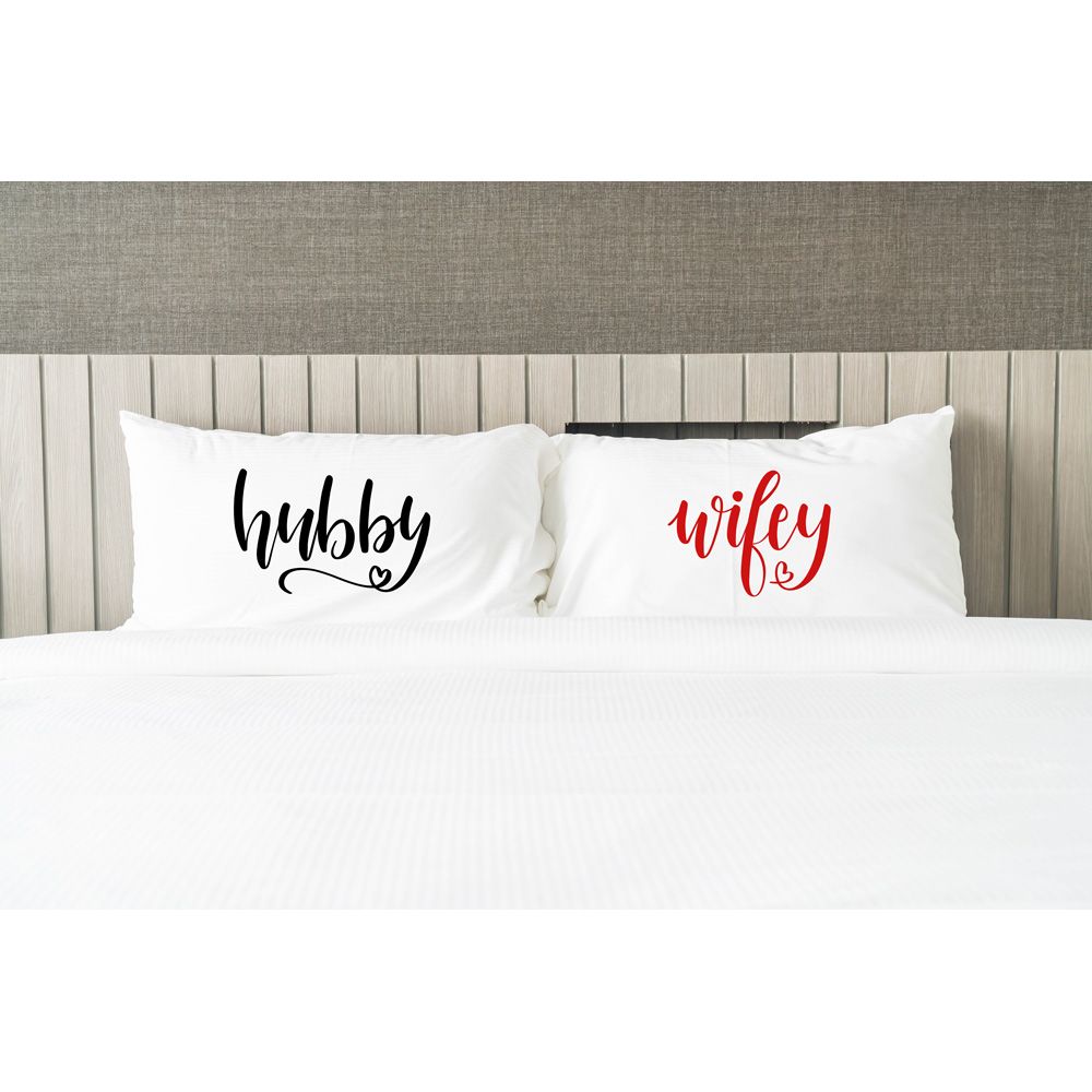 Twinkle Hands - Couple Pillowcases - Hubby And Wifey