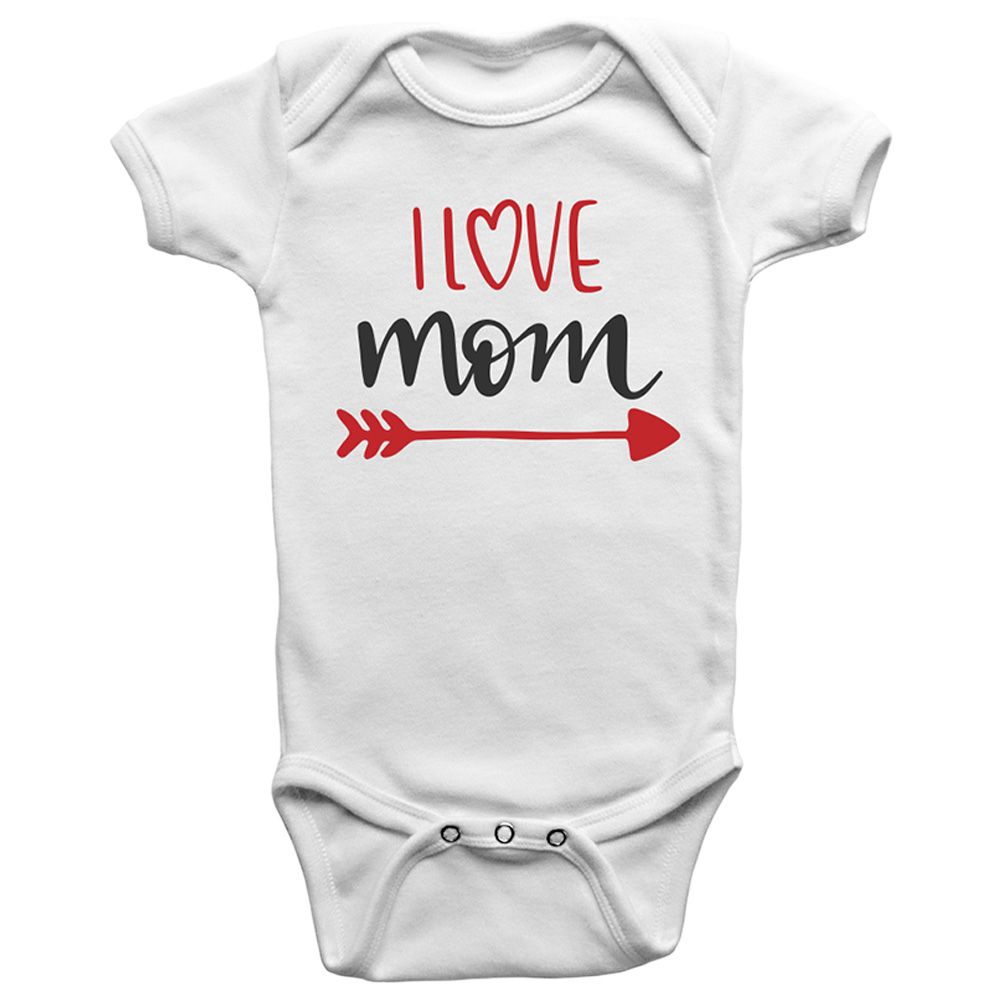 Limited Edition - I Love mom Onesie Bodysuit