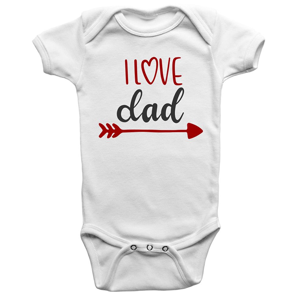 Limited Edition - I Love dad Onesie Bodysuit