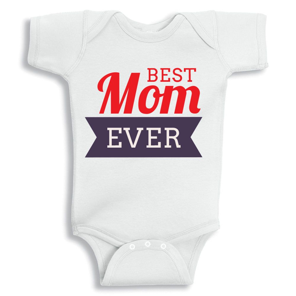 Twinkle Hands - Best Mom Best Dad Baby Onesie - 5Pc Set