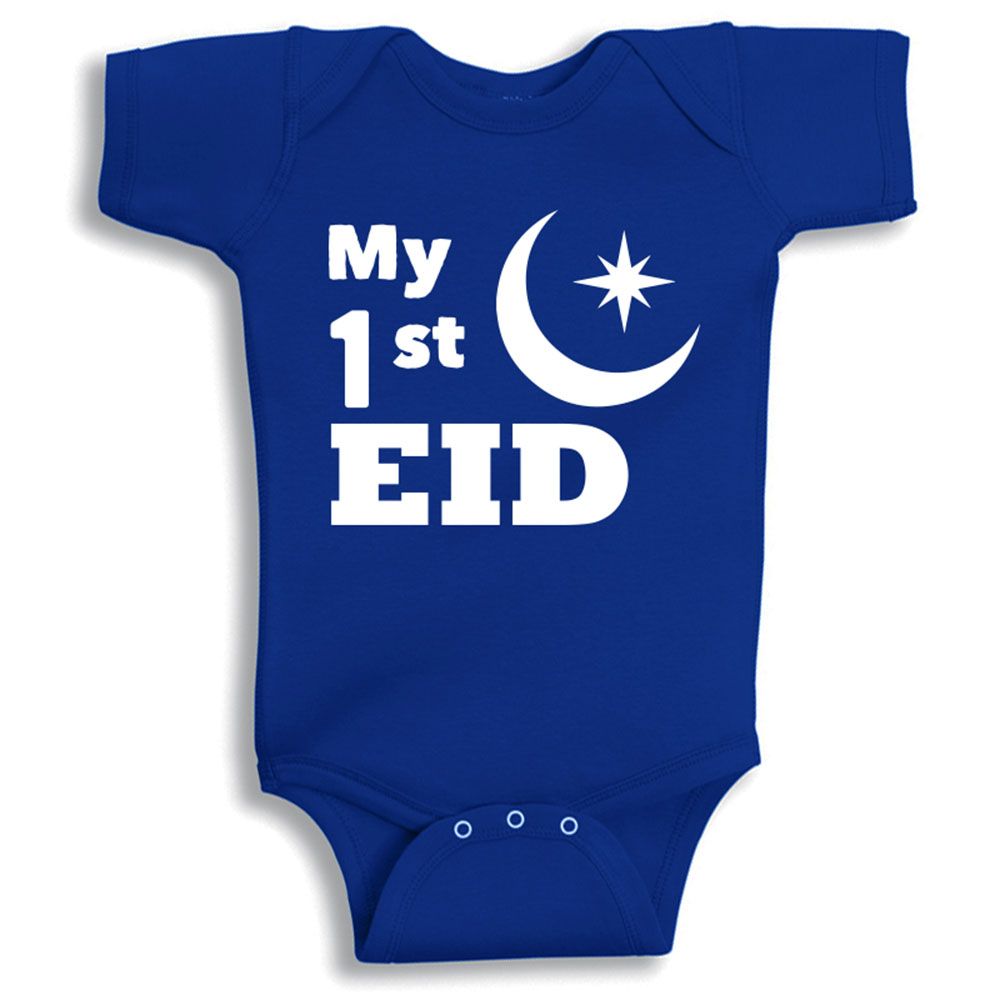 تونكل هاندز تبان بربتوز My 1st Eid أزرق