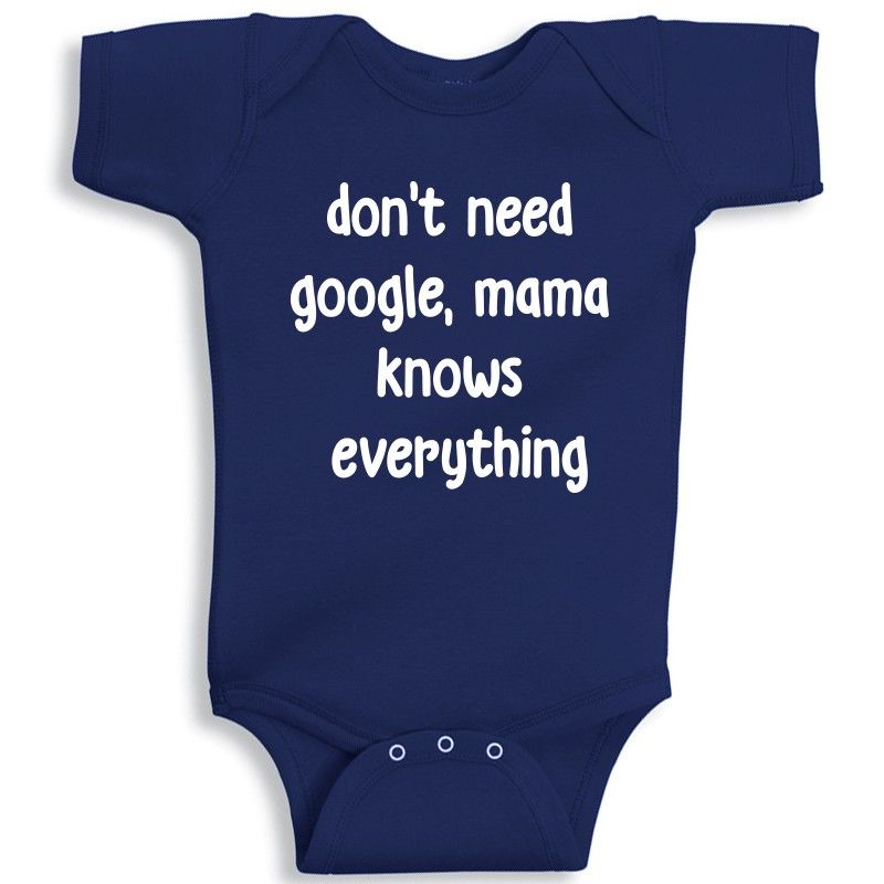 Twinkle Hands - Navy Blue Personalised Baby Onesie