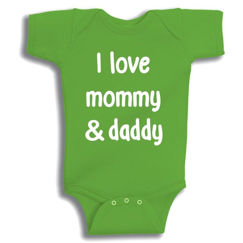 Twinkle Hands - Green Personalised Baby Onesie