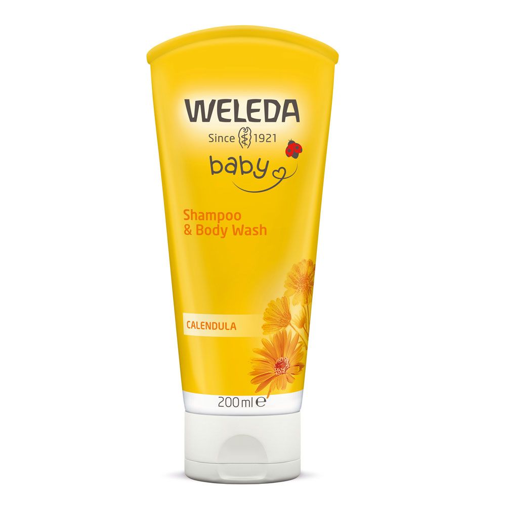 Weleda - Baby Calendula Body Wash & Shampoo 200ml