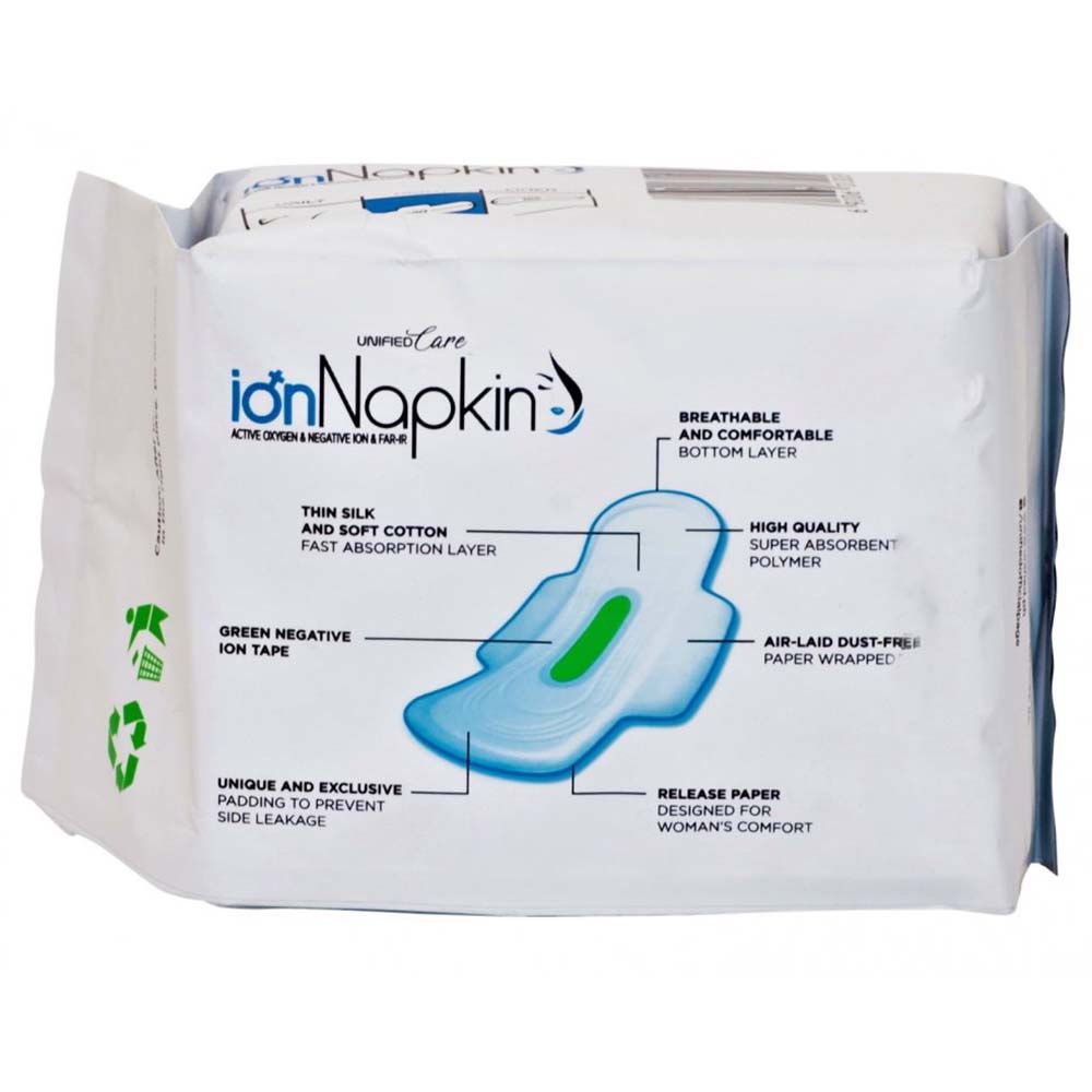 Unified - Ion Napkin Night Sanitary Pad 10pcs