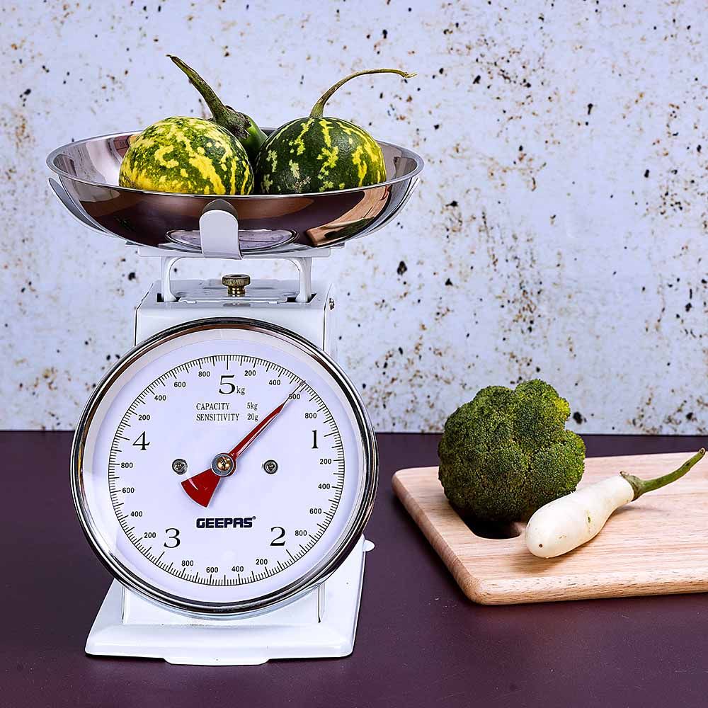 Geepas - Kitchen Analog Kitchen Scale 5kg