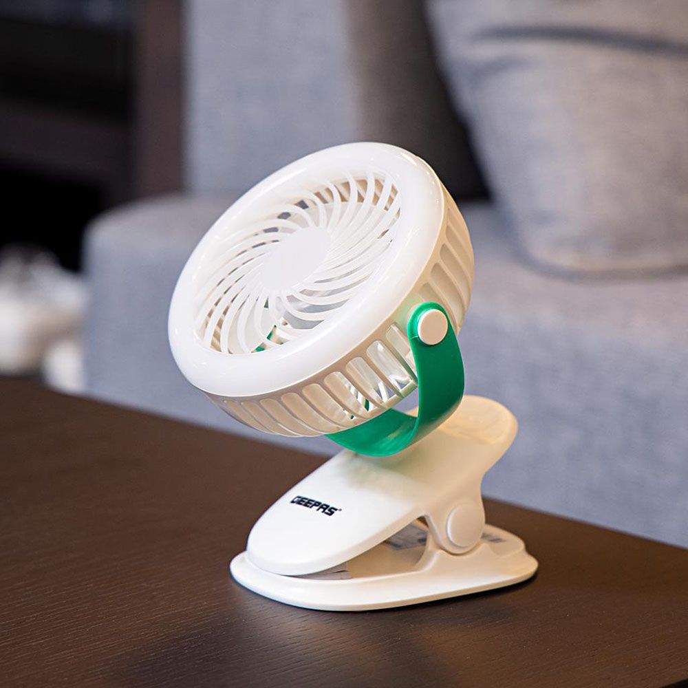 Geepas - 2-in-1 Rechargeable Convertible Table Fan 1200 MAH