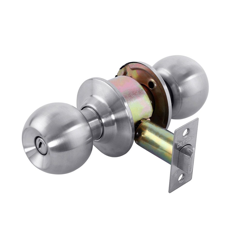 Geepas - Stainless Steel Cylindrical Lock - Security Lock