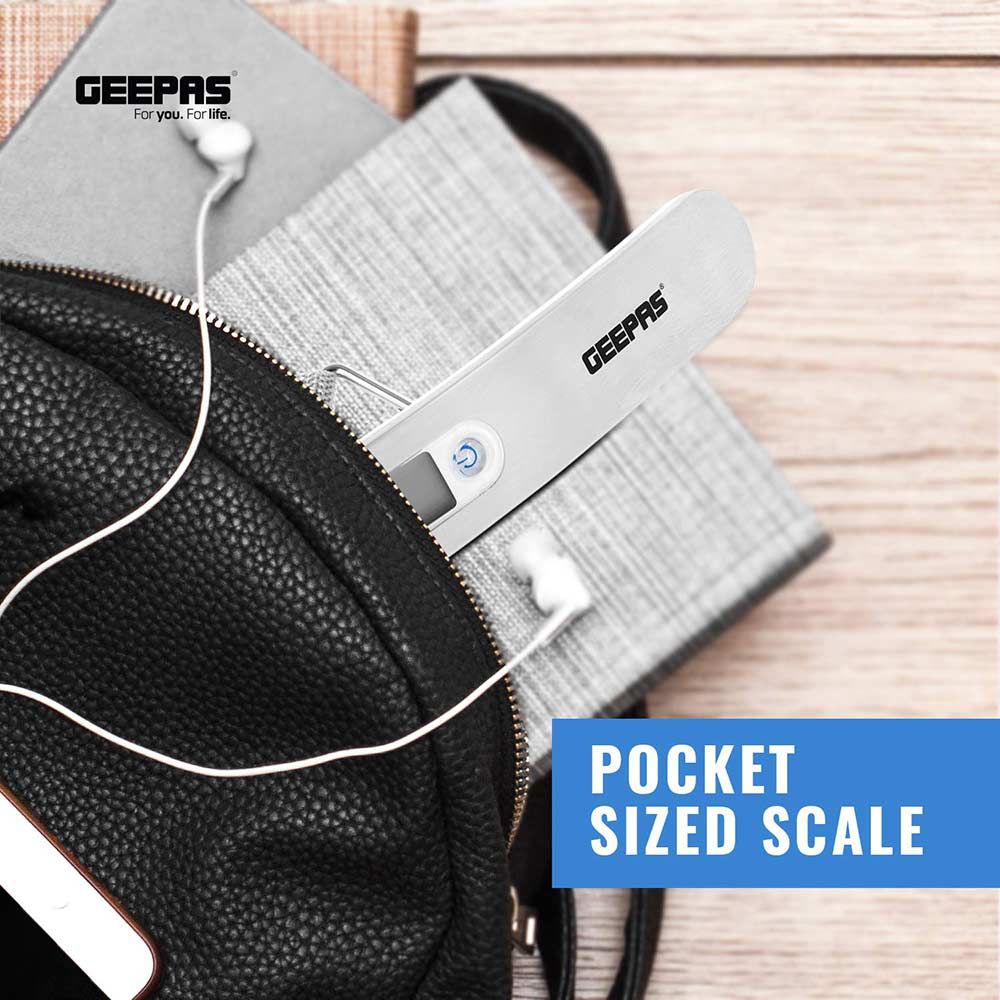 Geepas - Luggage Scale - 50 Kg Maximum Capacity