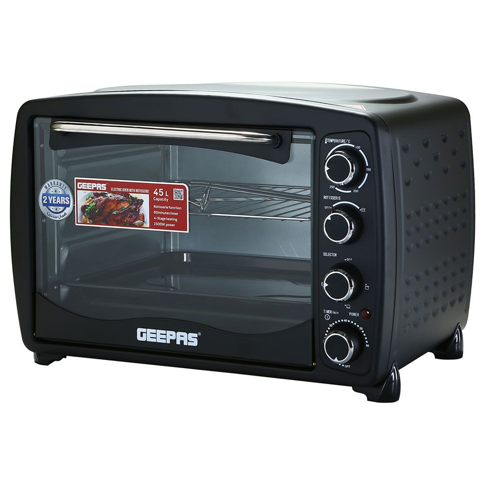 Geepas - Electric Oven With Rotisserie 42L