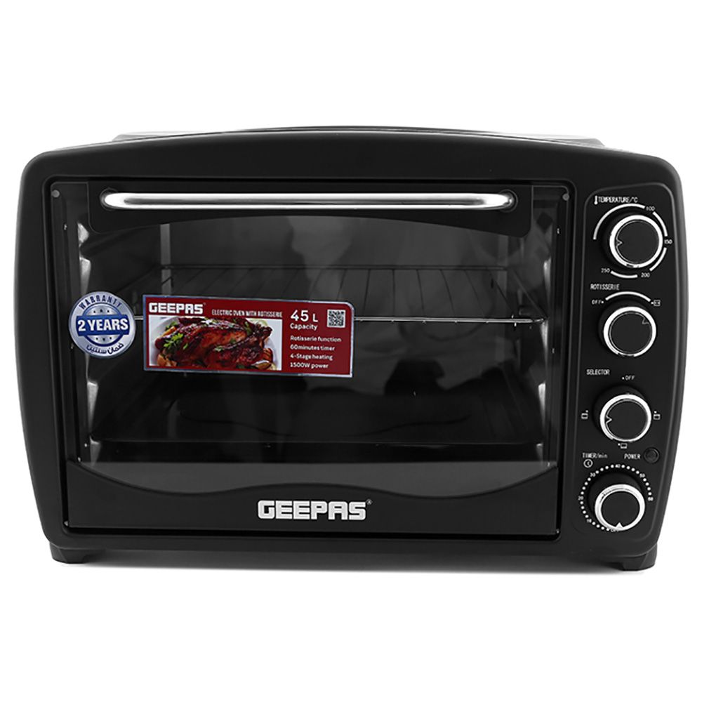 Geepas - Electric Oven With Rotisserie 42L