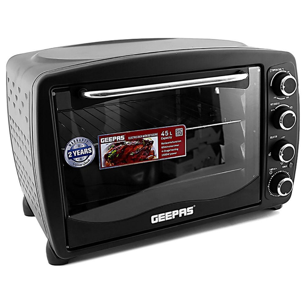 Geepas - Electric Oven With Rotisserie 42L