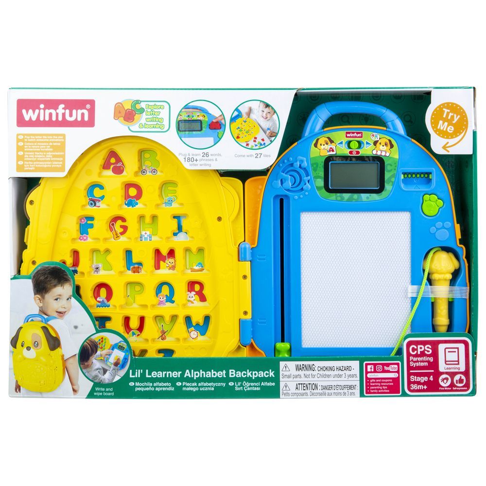 Winfun - Lil' Learner Alphabet Backpack