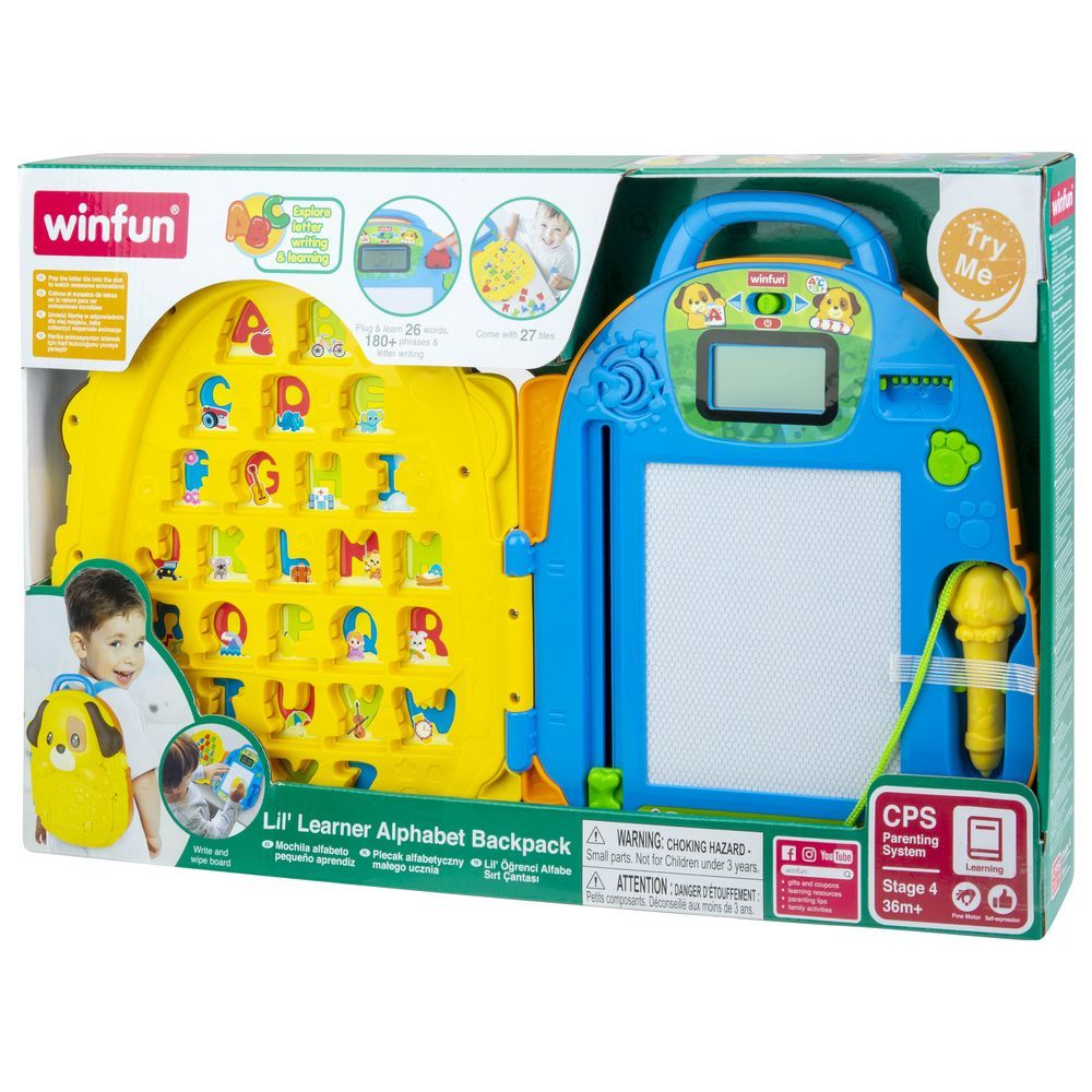 Winfun - Lil' Learner Alphabet Backpack