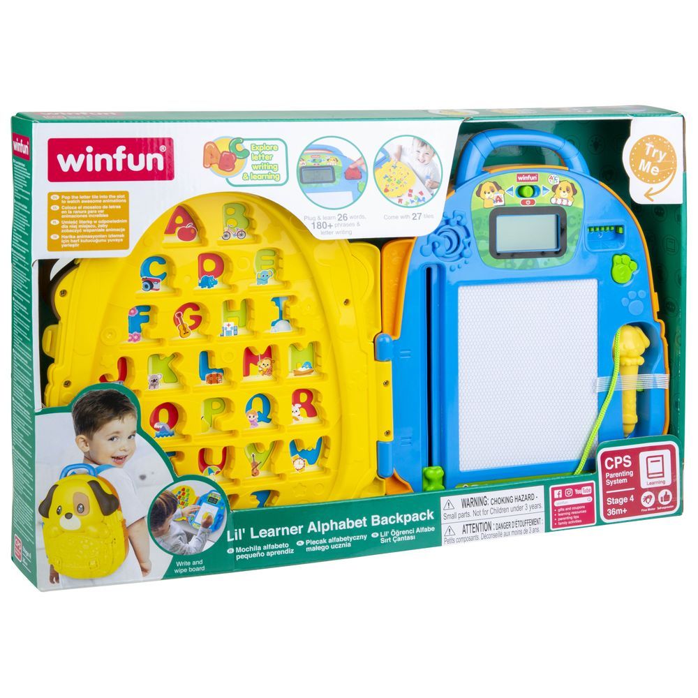 Winfun - Lil' Learner Alphabet Backpack