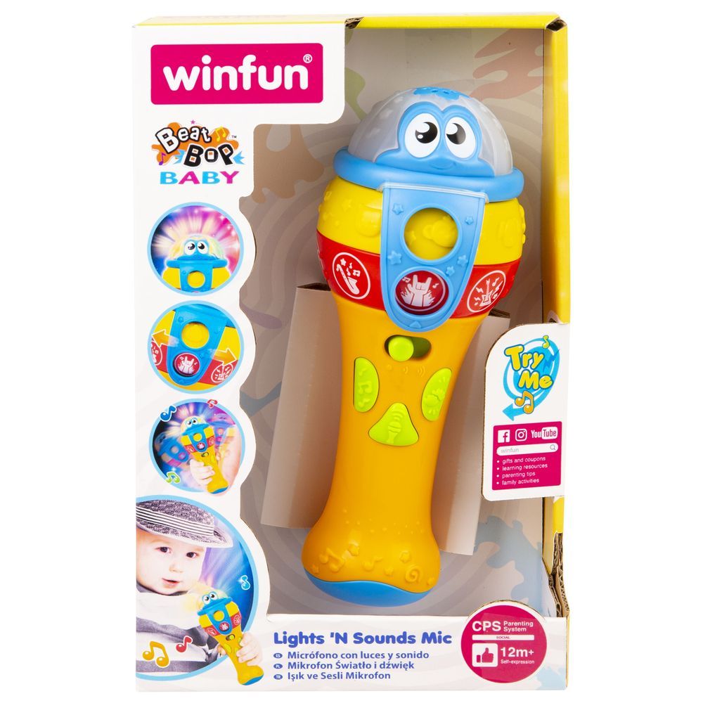 Winfun - ميكروفون Lights 'N Sounds