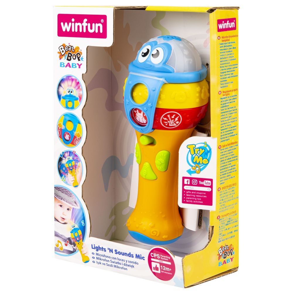 Winfun - ميكروفون Lights 'N Sounds