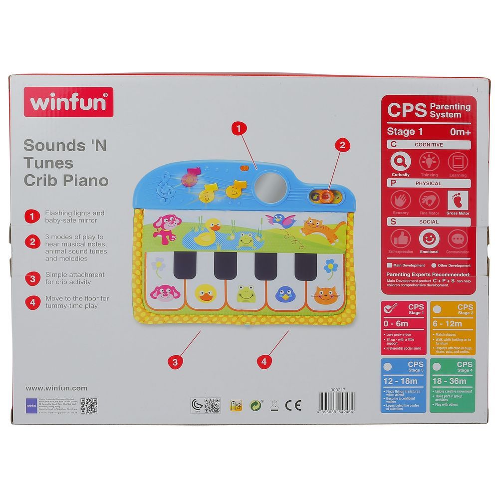 Winfun - Sounds 'N Tunes Crib Piano