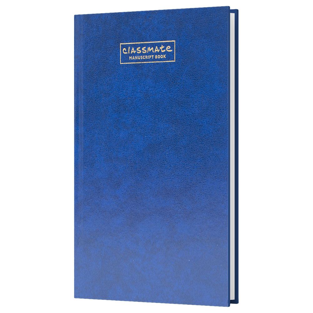 Classmate - Manuscript Book 192 Pages Pack of 6 Blue