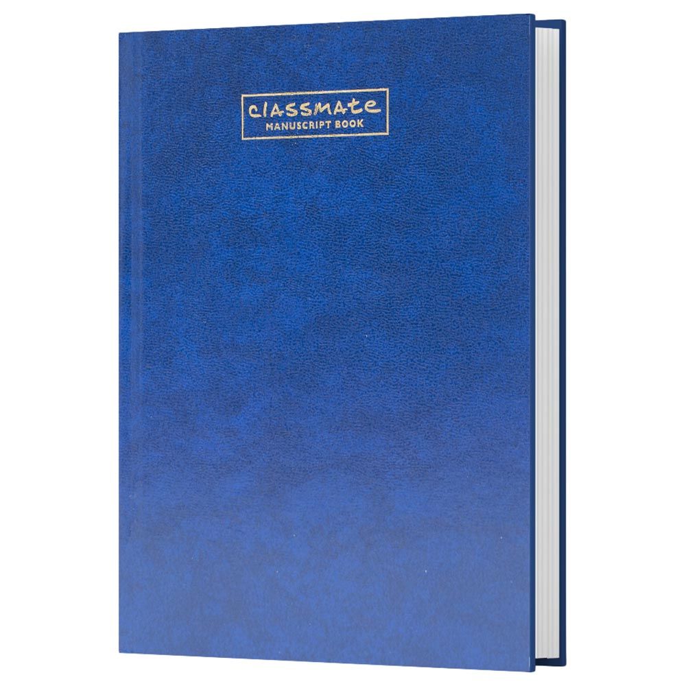 Classmate - Manuscript Book Regular 288 Pages Pack of 6 Blue