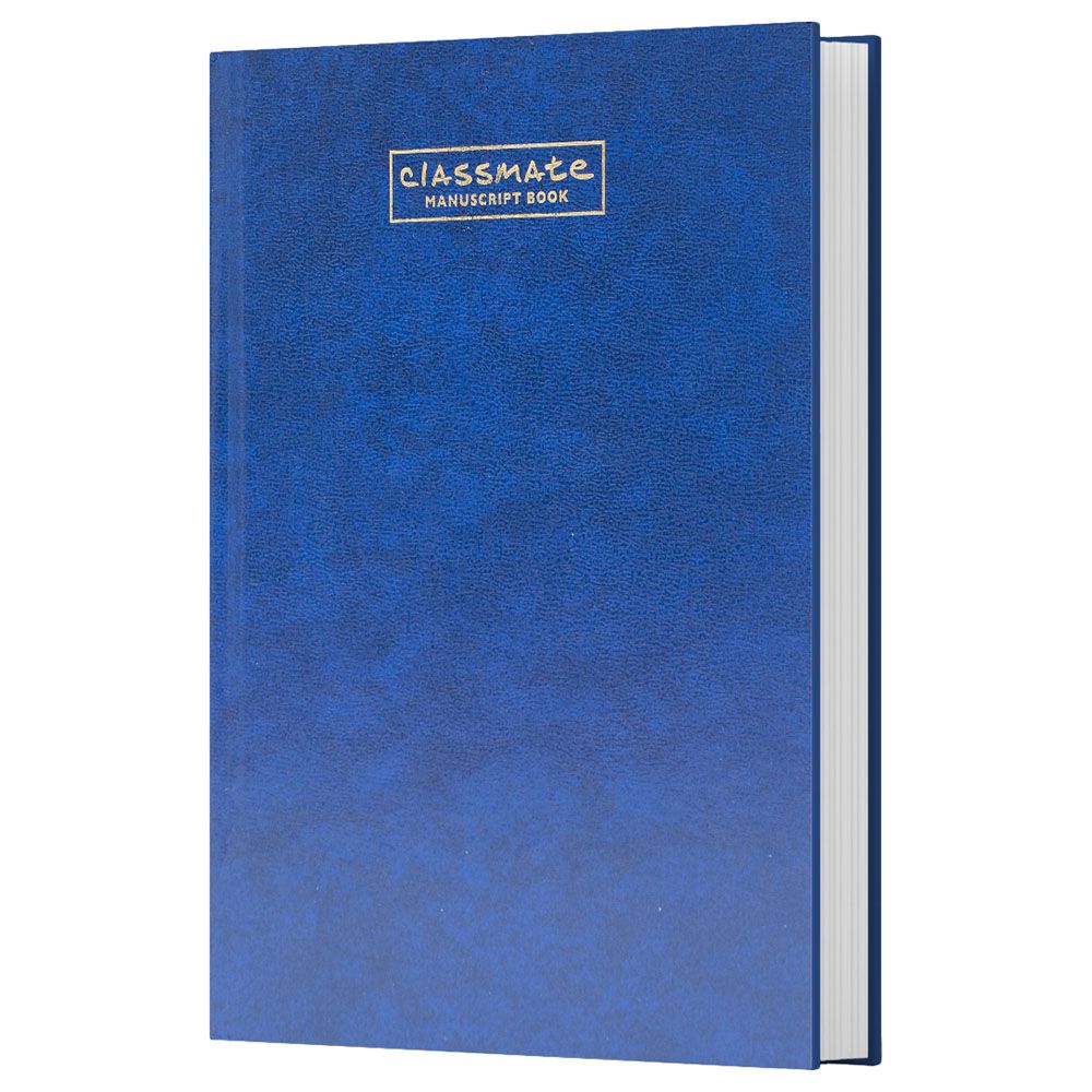 Classmate - Manuscript Book 288 Pages Pack of 6 - Blue