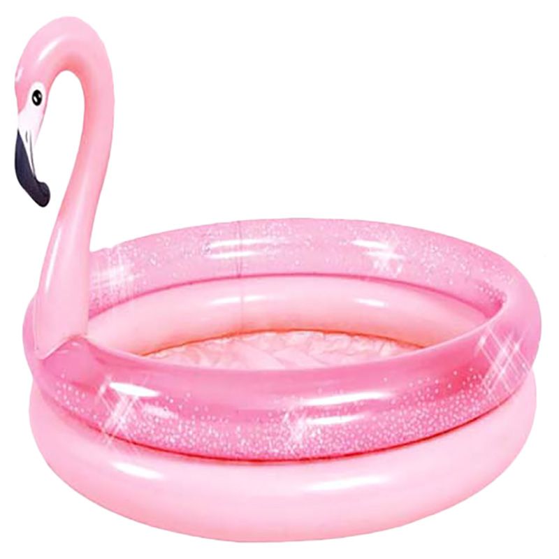 Jilong - Sun Club Glitter Flamingo Ring Pool