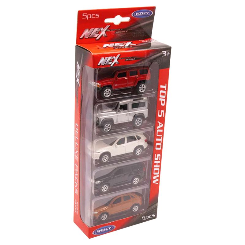 Welly - Dicast Metal Scale Model Car 5pc-Set