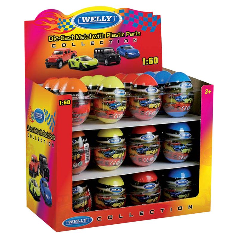 Welly - Dicast Metal Cars In Capsule Pack Assorted 1pc