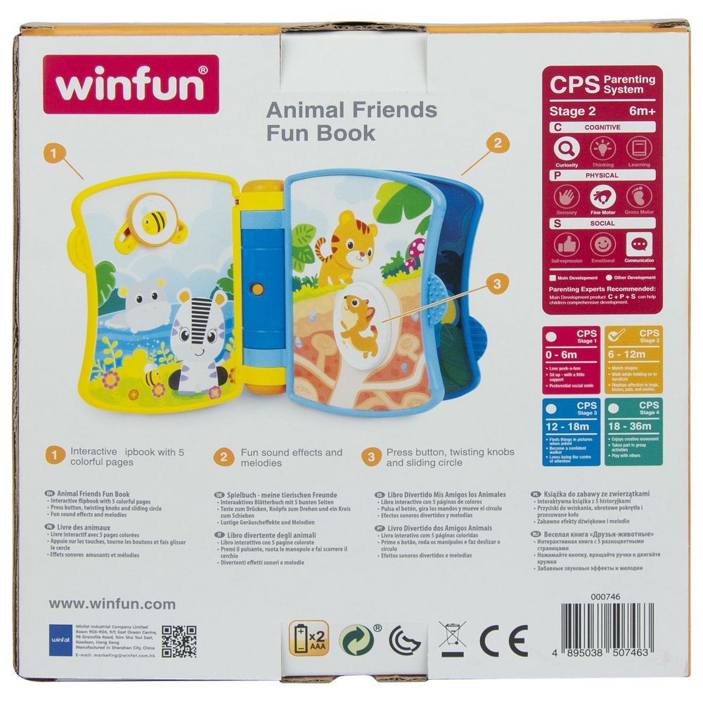 Winfun - Animal Friends Fun Book