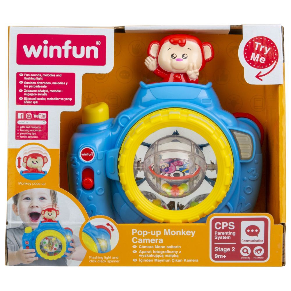 Winfun - Pop-Up Monkey Camera