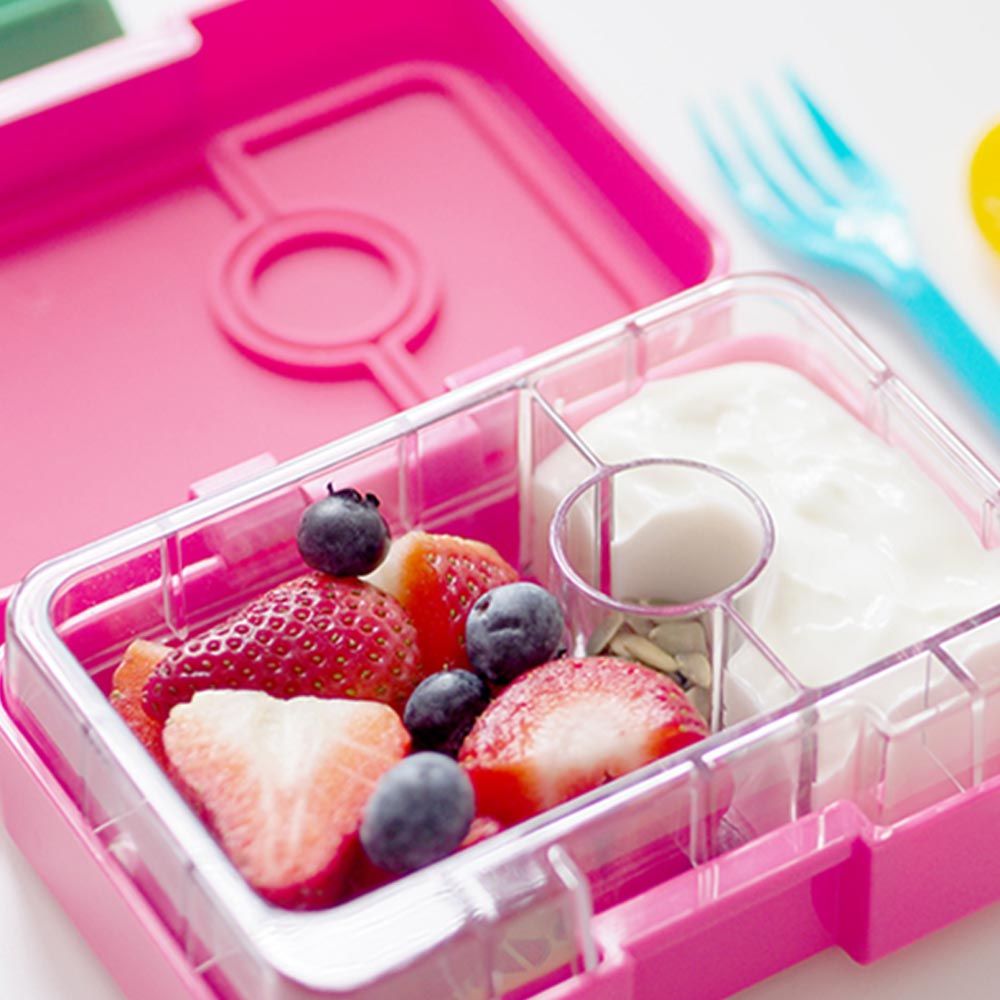 Yumbox Cherie Pink - 3C Mini snack box