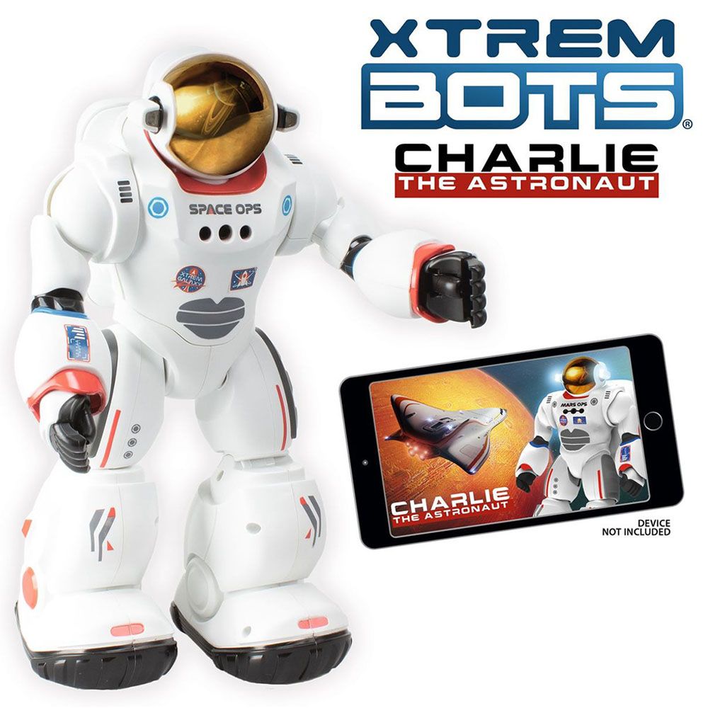 Xtreme Bots - Charlie The Astronaut Smart RC Robot