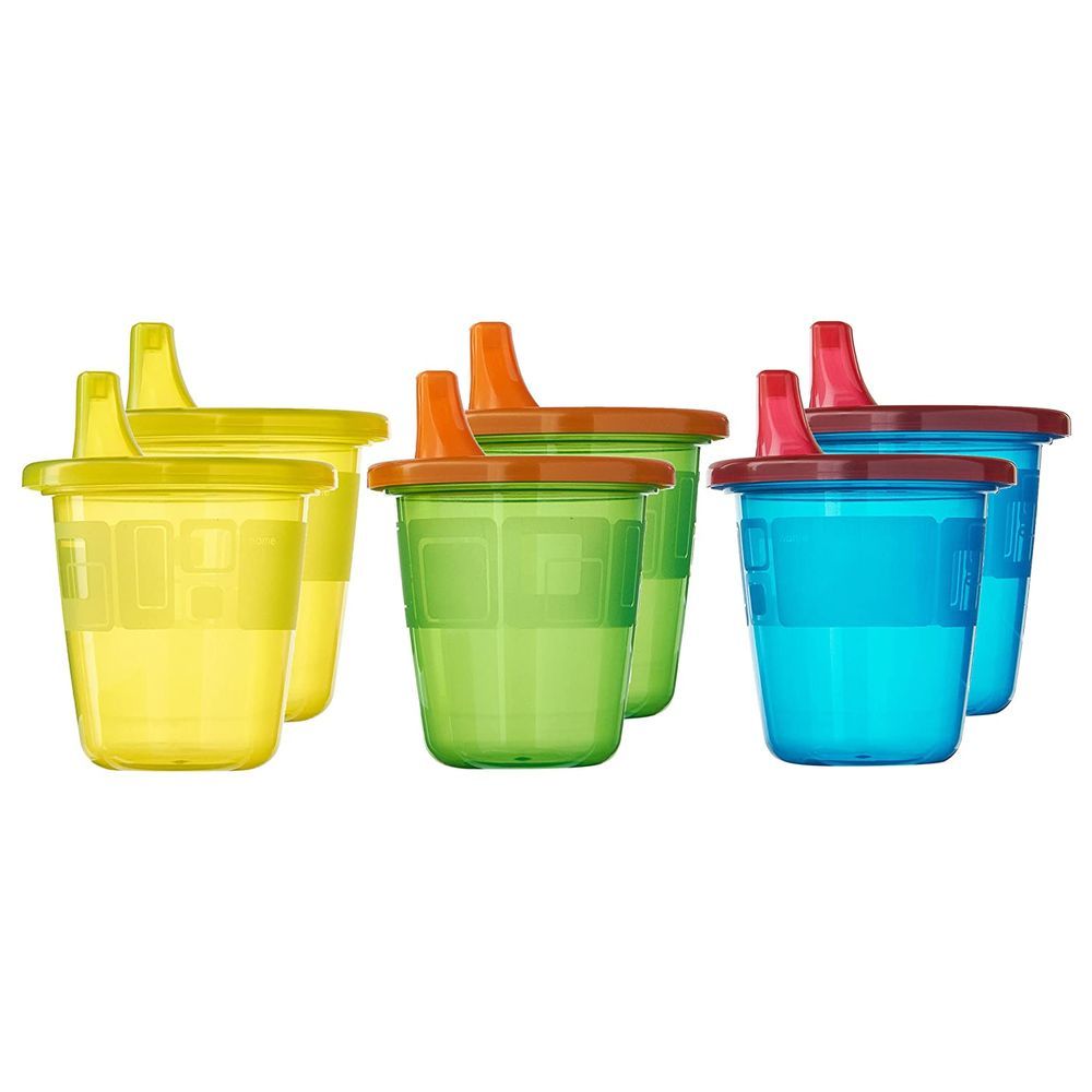 The First Years - Take & Toss 7oz Spill-Proof Sippy Cups Pack of 6