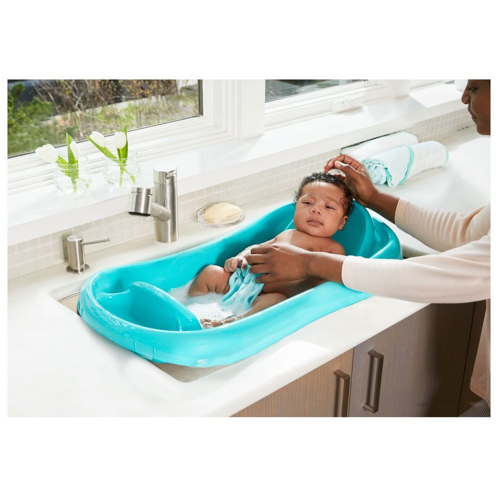 The First Years - Sure Comfort Tub - Blue/Whale Sling